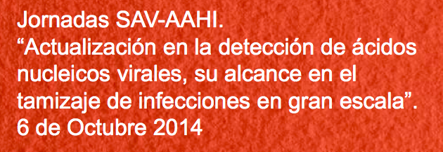 Jornada Conjunta SAV – AAHI 2014